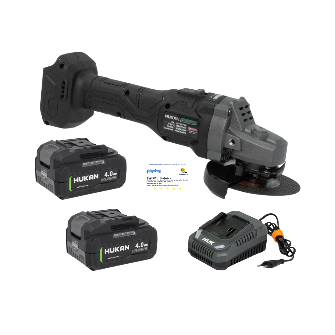 Máy mài pin 5 tốc độ HUKAN G3-AG9900 (GEN 3, Không chổi than)
