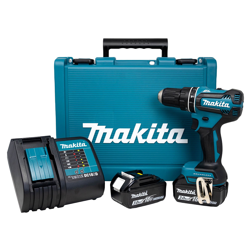 Máy khoan búa chạy pin 18V Makita DHP484RFE / DHP484Z