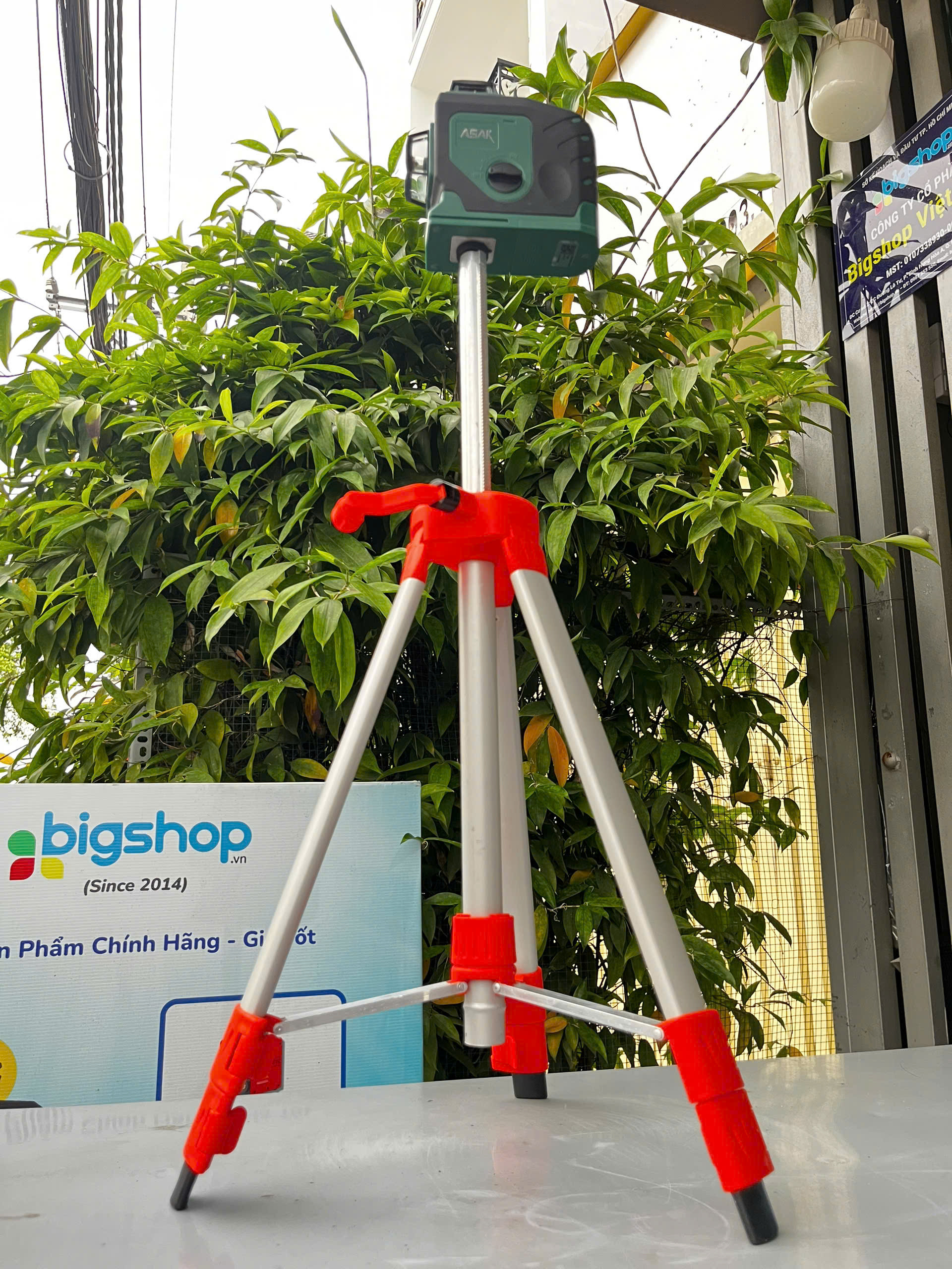 Máy Đo Tia Laser 12 tia Xanh (3D) ASAK BL1203