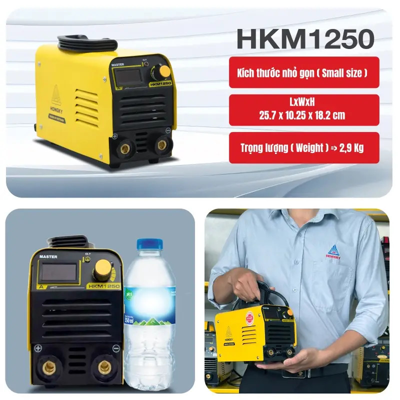 Máy hàn que Hồng Ký Master mini 125A 220V - HKM1250