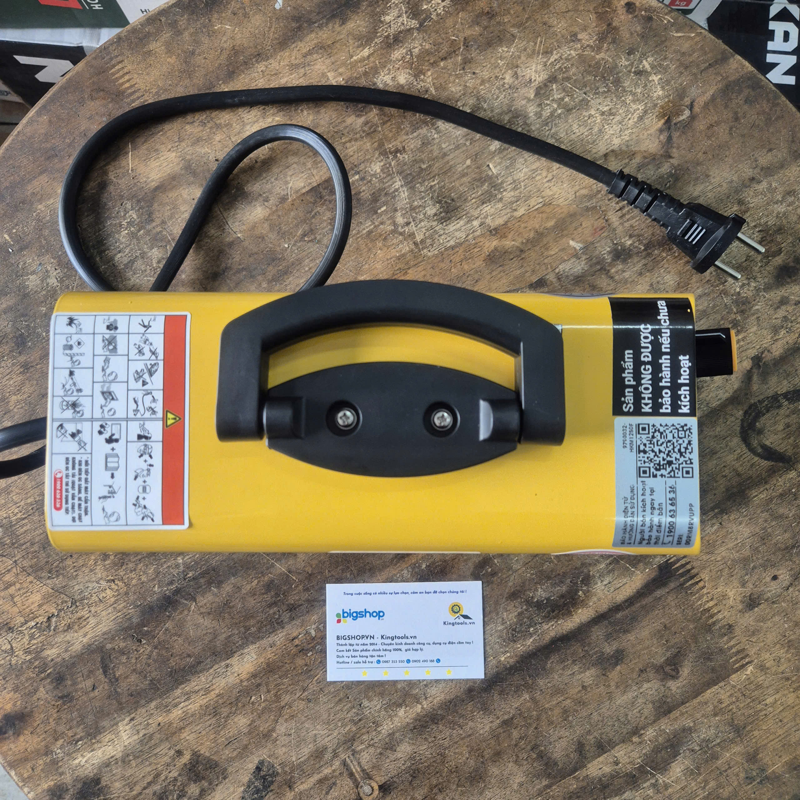 Máy hàn que mini 220V Hồng Ký HKM1250F (Valy)