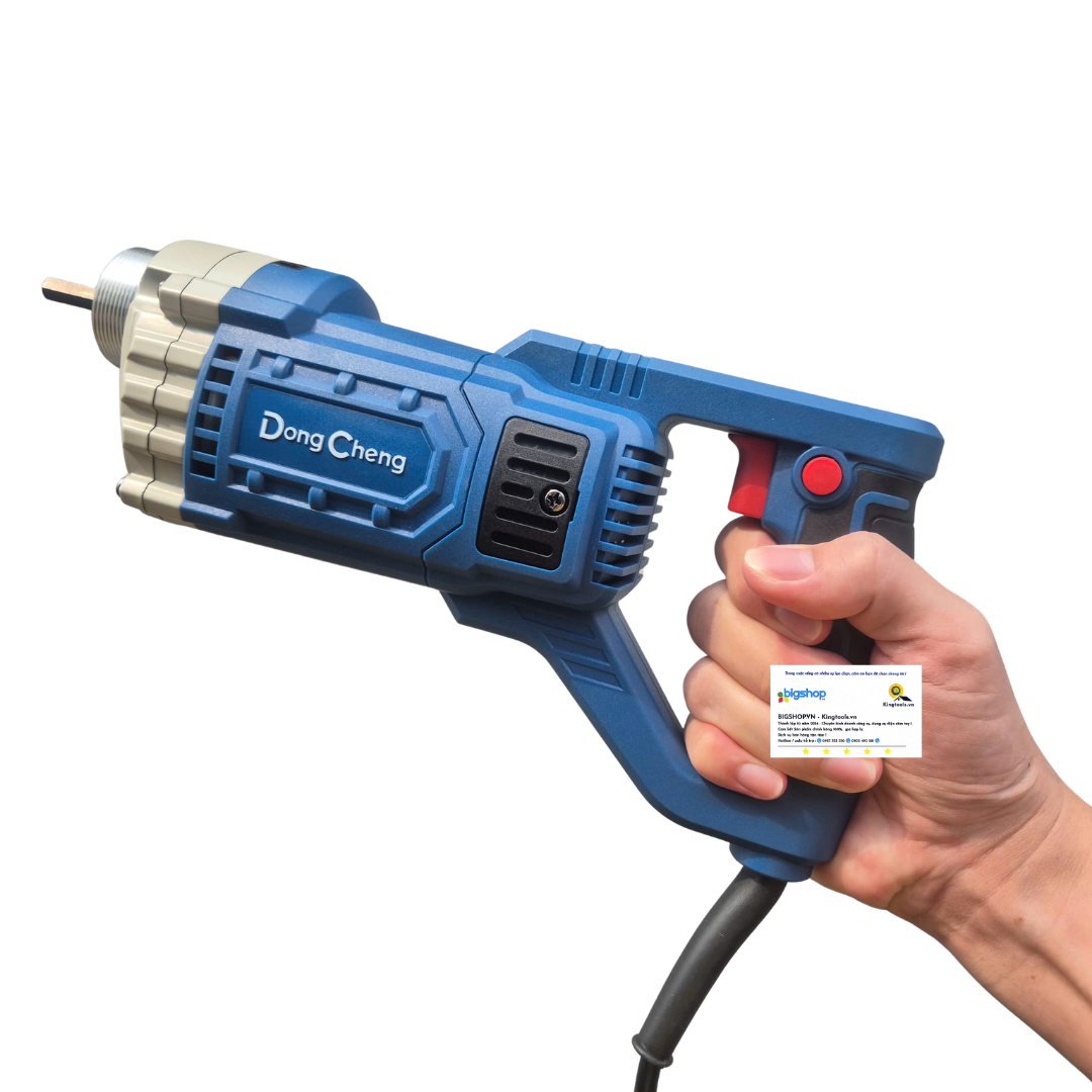 Máy đầm dùi bê tông cầm tay DONGCHENG DZD35 (Công suất 1200W, có kèm dây 1.5m)