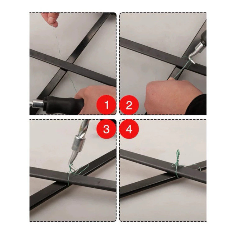 Móc buộc dây thép bán tự động thông minh