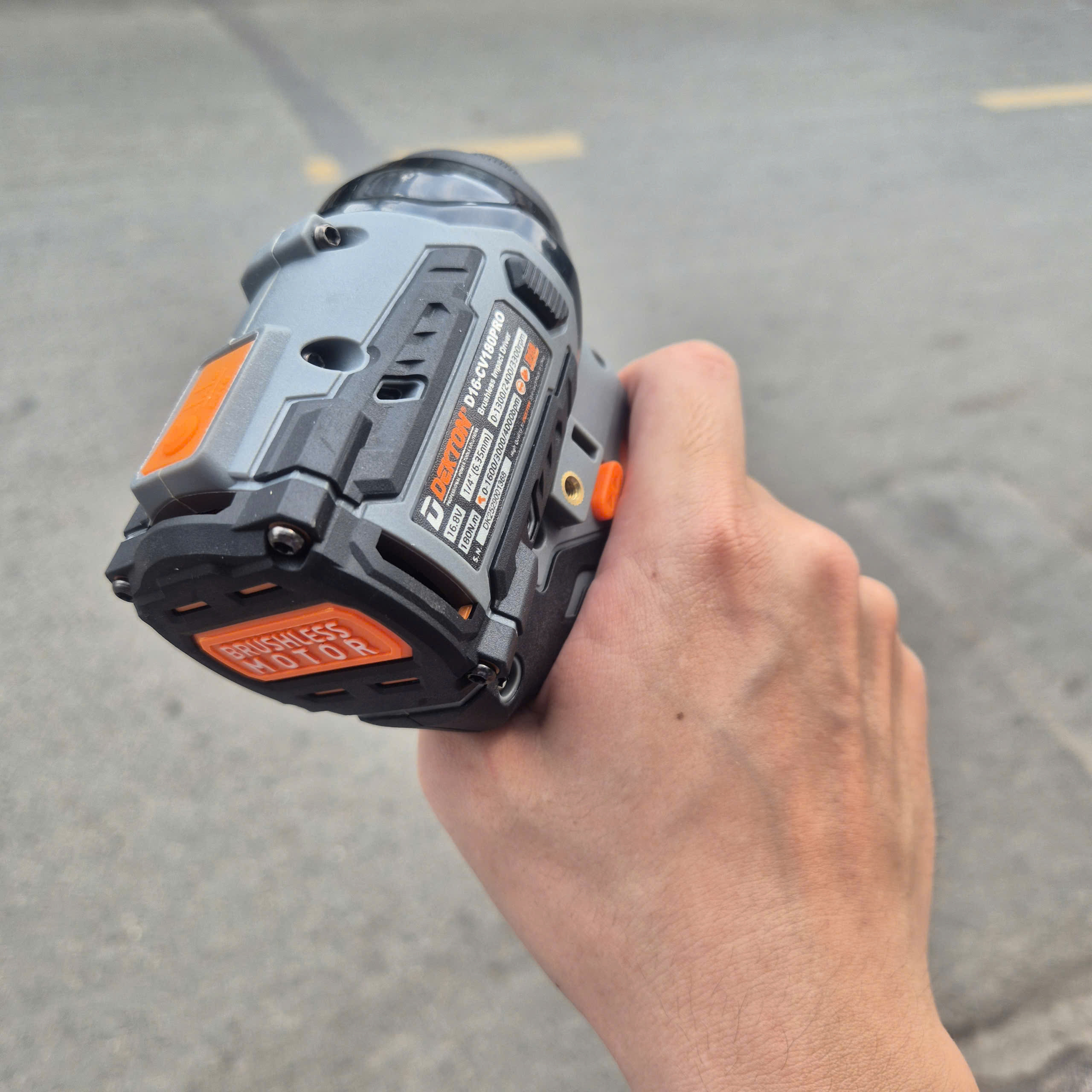 Thân máy vặn vít Dekton D16-CV180PRO (Gen 3 Pro), 180N