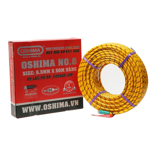 Ống nhựa PVC Oshima No.8 - 6.5mm x 50m
