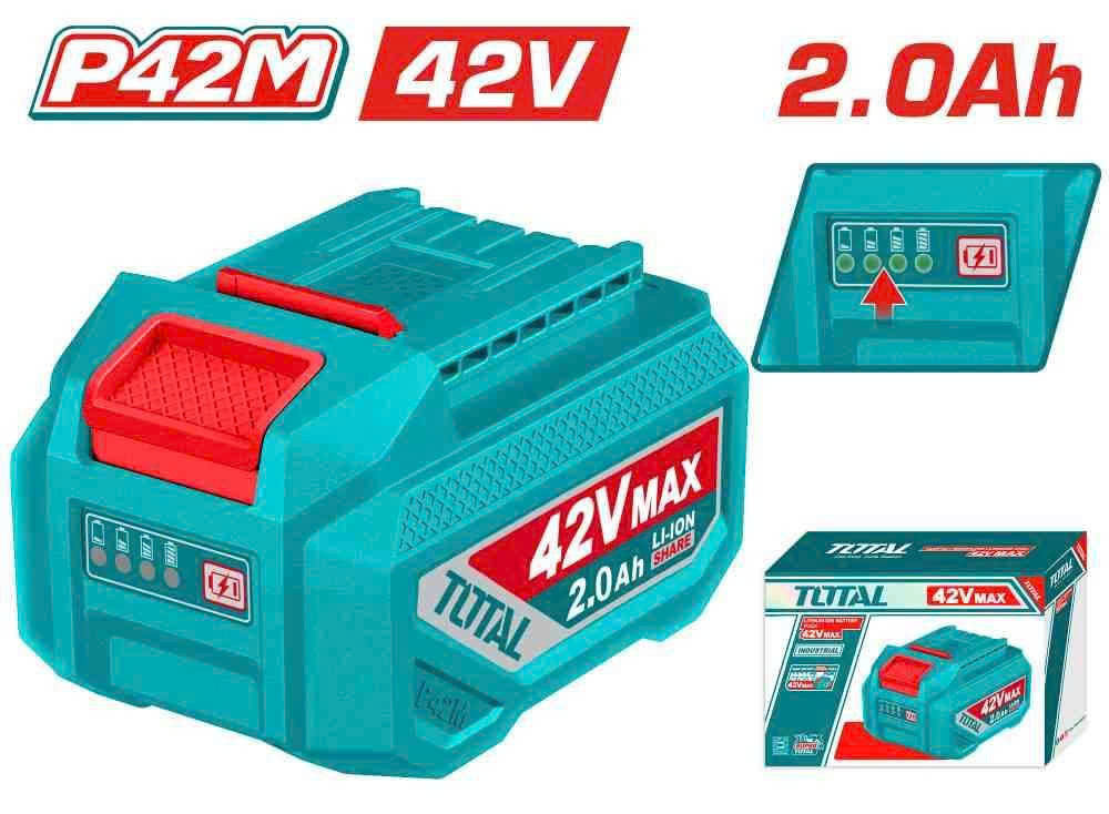 Pin Lithium 42V/ 2.0Ah TOTAL TFBLI42201