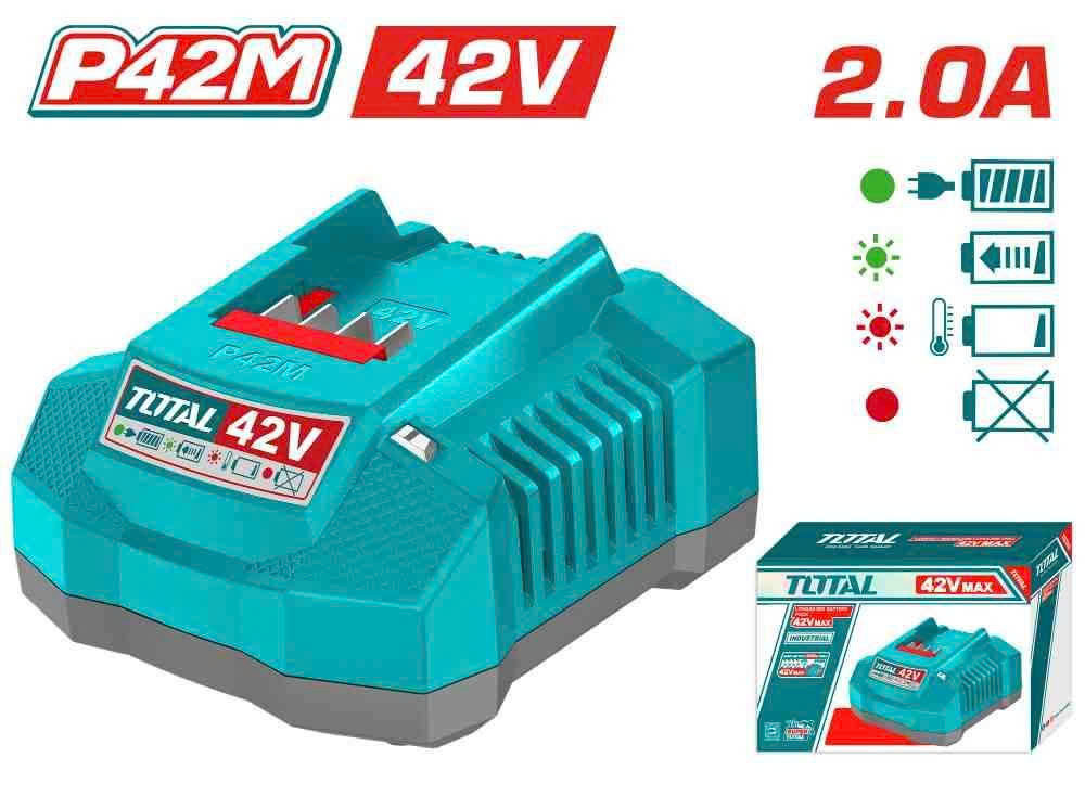  Bộ sạc pin  TOTAL 42V 2A - TFCLI42021