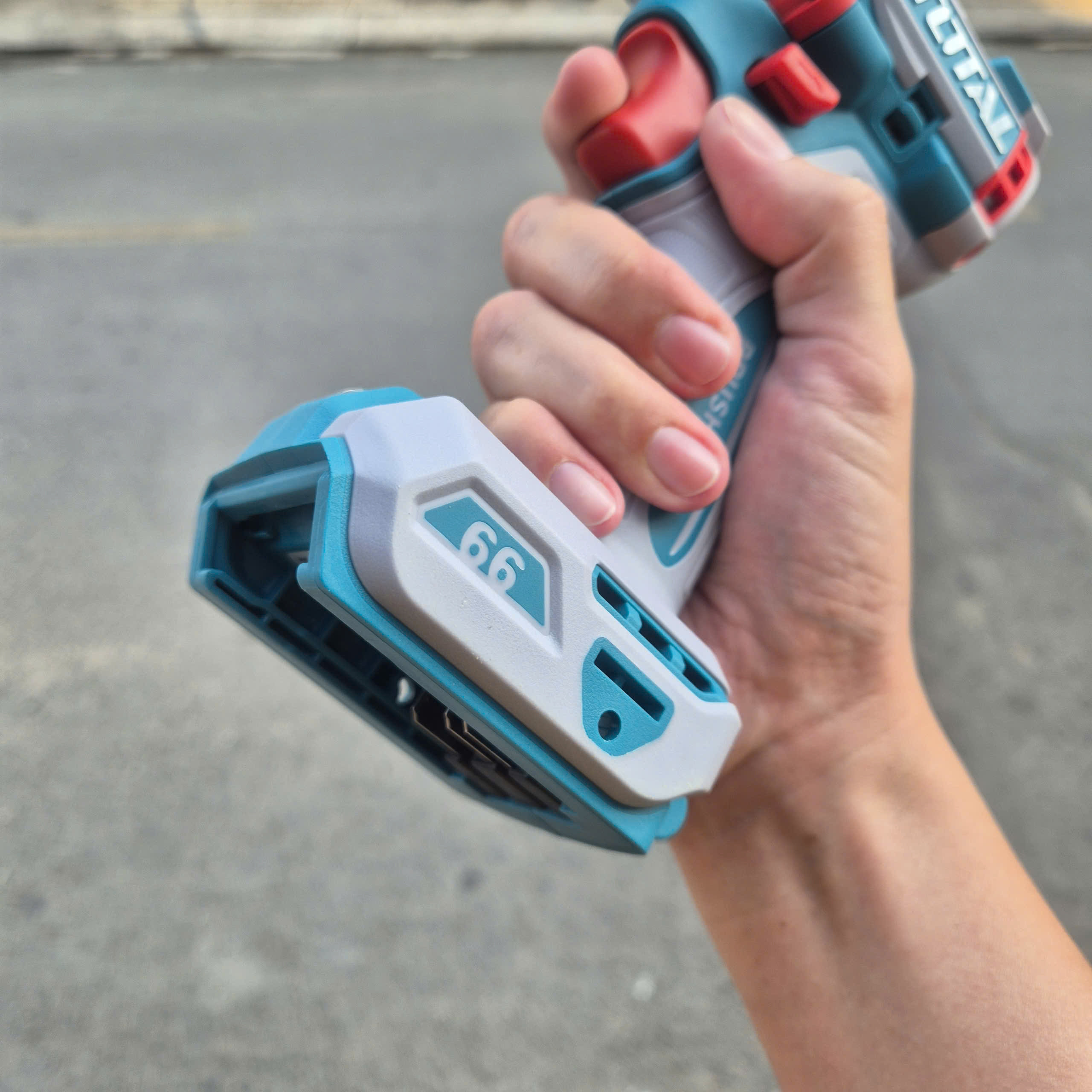 Máy khoan búa không chổi than dùng pin 20V TOTAL TIDLI206681 (Thân máy)