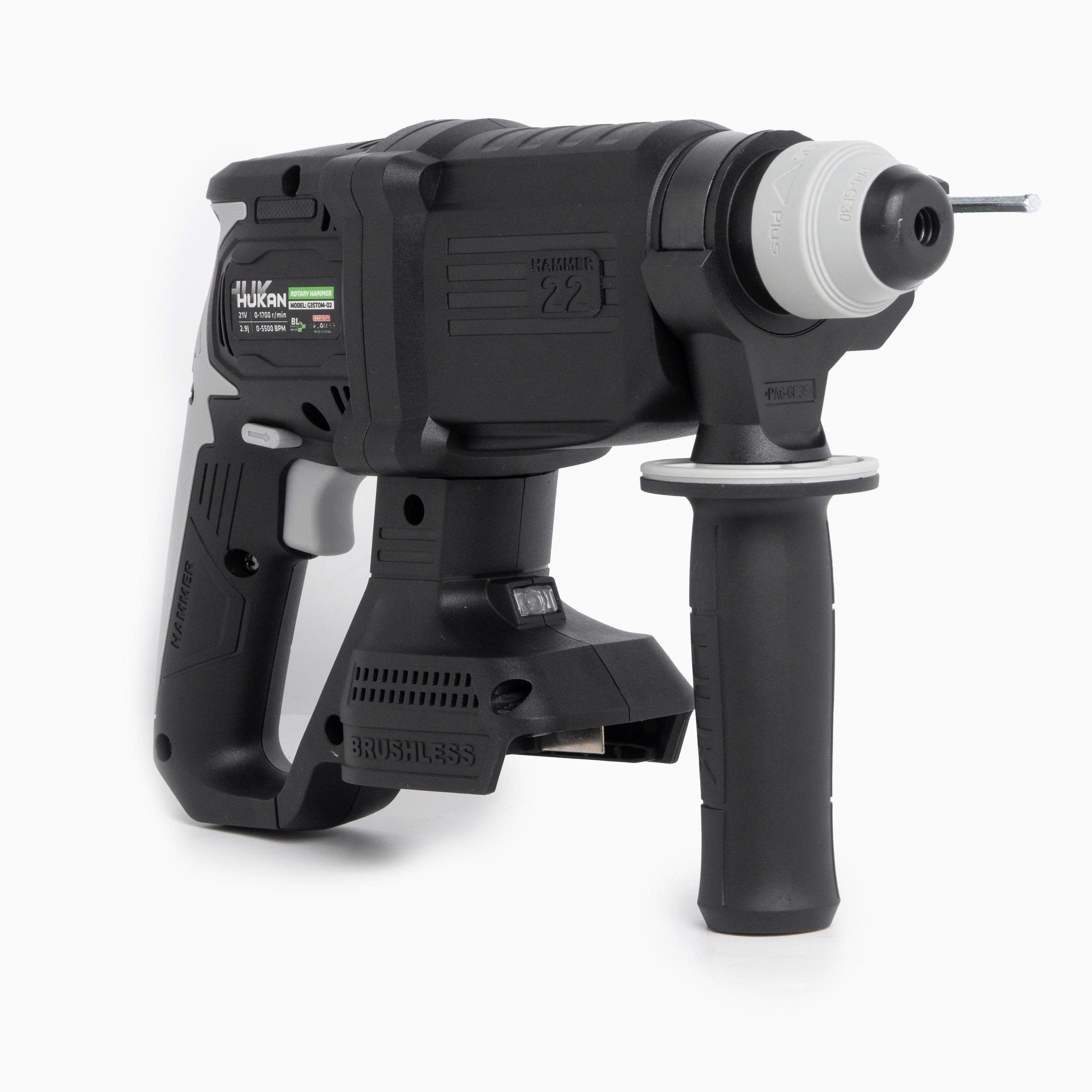 Máy Khoan Bê Tông Dùng Pin 21V HUKAN G3STOM-O2