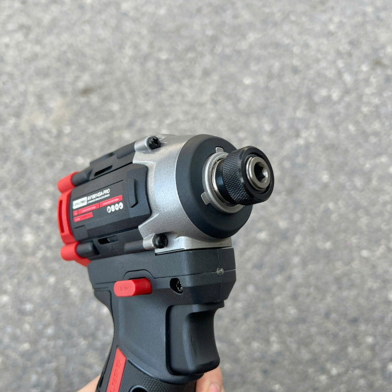 Máy chuyên vít có búa dùng pin 16V Amaxtools AV18014SA-PRO