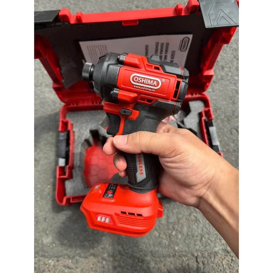 Máy siết vít pin 21V Oshima SV21V-NG260N-D3
