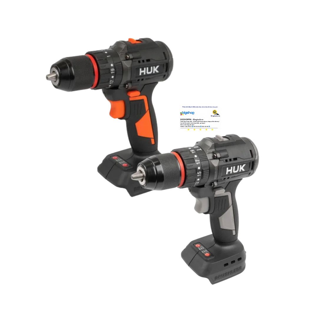 Máy khoan pin HUKAN G3-N70 (GEN 3, lực siết 70Nm)