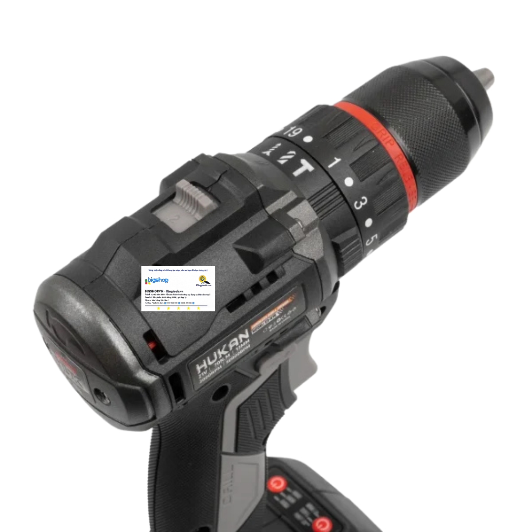 Máy khoan pin HUKAN G3-N70 (GEN 3, lực siết 70Nm)