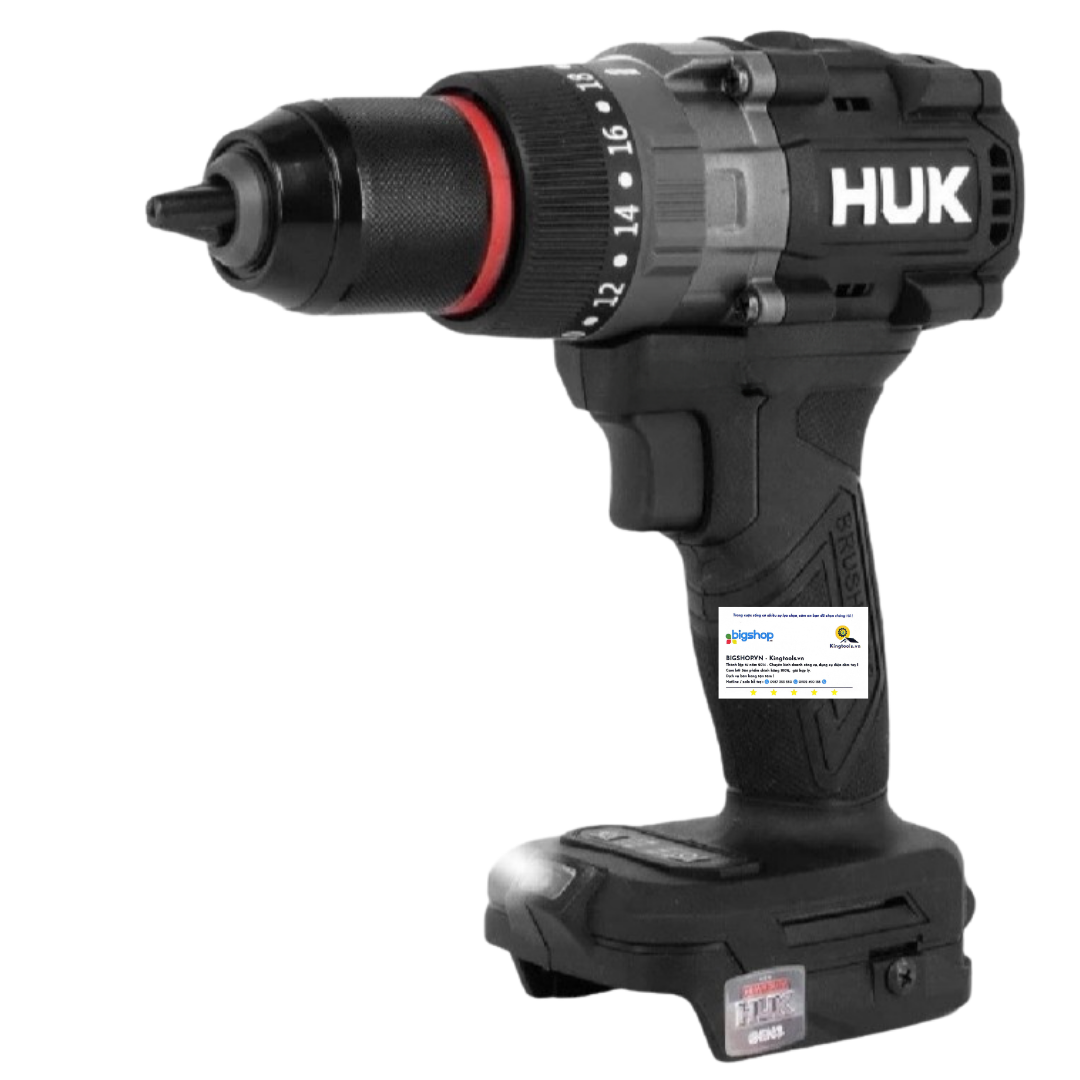 Máy khoan pin 21V, 3 chức năng HUKAN G3-Z1800 (GEN 3, 125Nm)