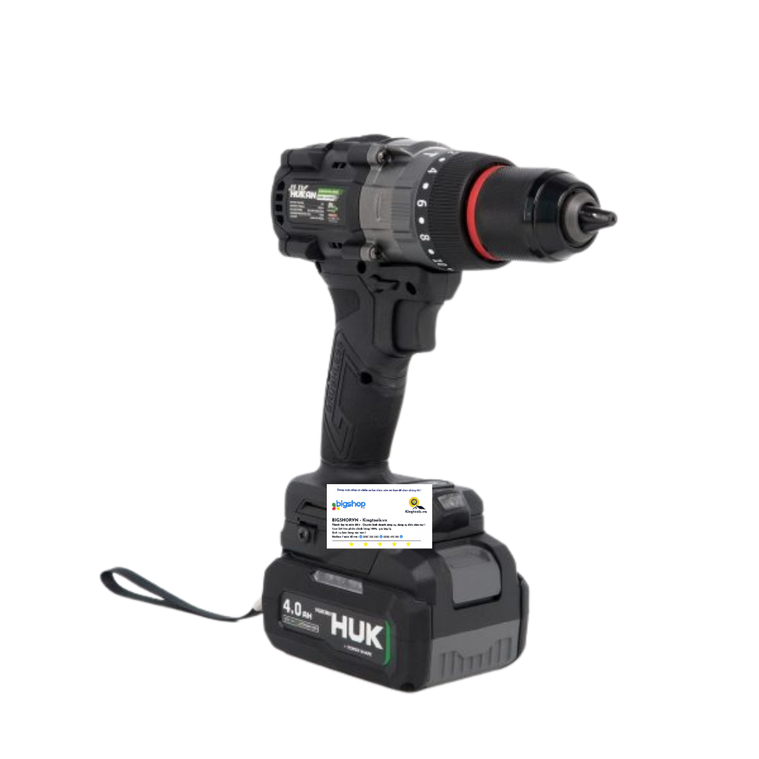 Máy khoan pin 21V, 3 chức năng HUKAN G3-Z1800 (GEN 3, 125Nm)