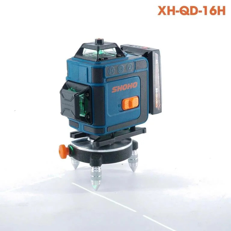 Máy cân bằng laser 16 tia xanh SHOHO XH-QD-16H (không kèm chân)