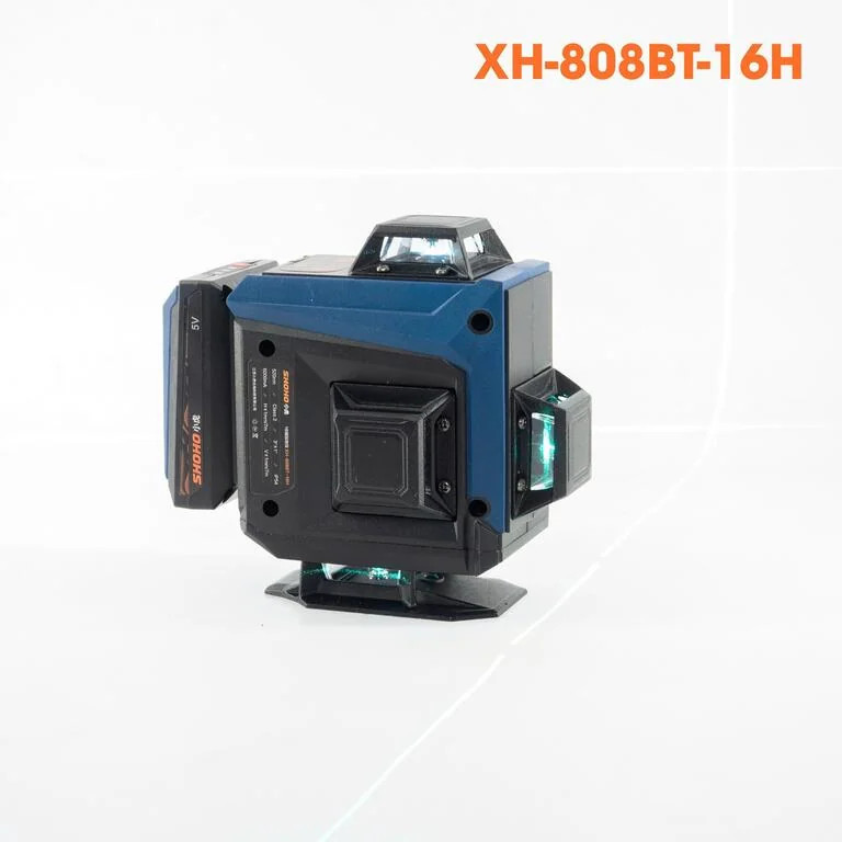 Máy cân bằng laser 16 tia xanh SHOHO XH-808BT-16H (không kèm chân)