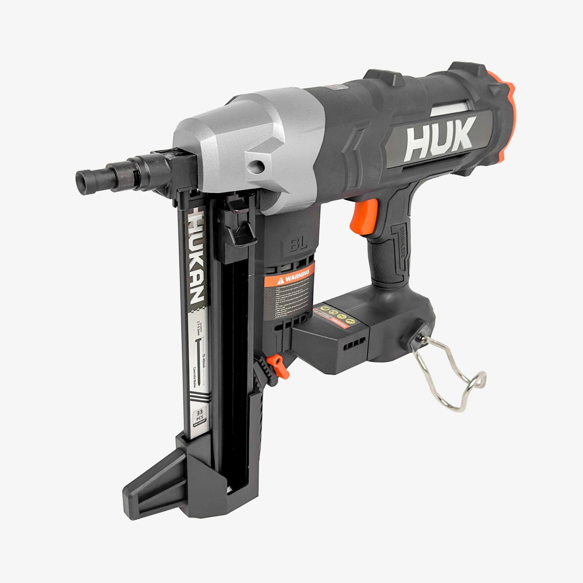 Máy bắn đinh bê tông dùng pin 21V 100J HUKAN G3-B32PLUS