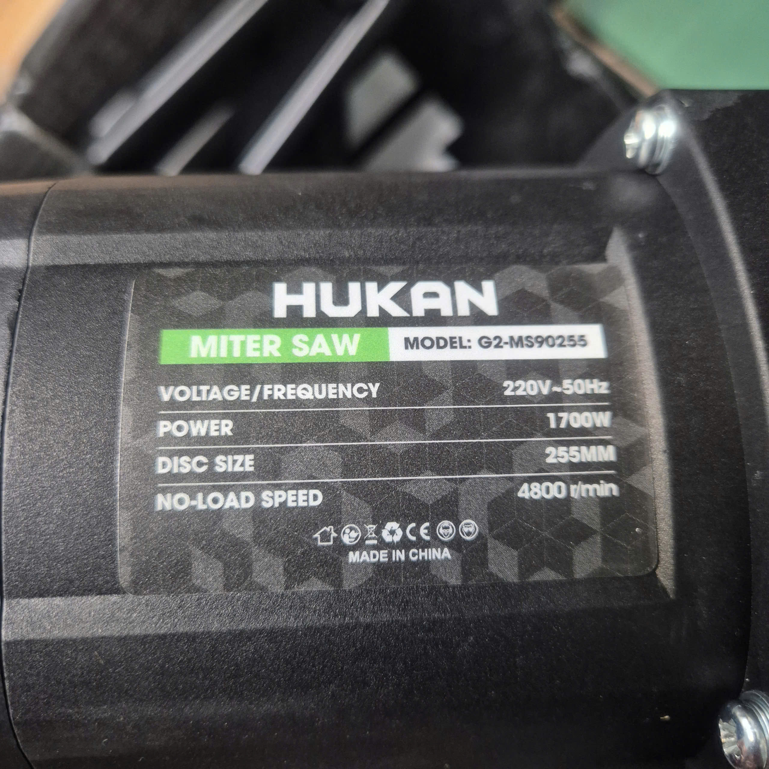 Máy cắt nhôm 1700W HUKAN G2-MS90255 (GEN 2)