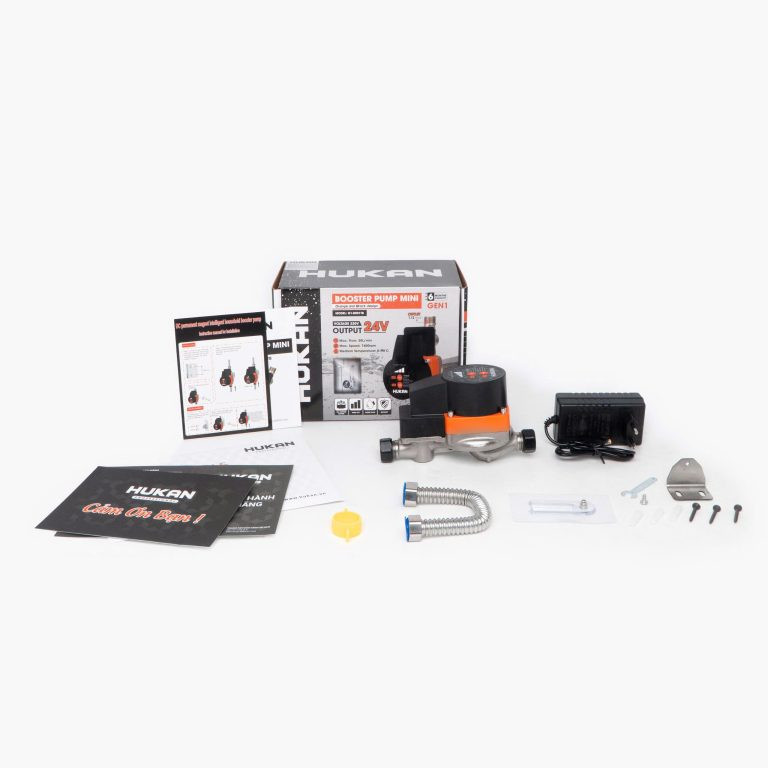 Máy bơm tăng áp mini HUKAN G1-B001TB 80W