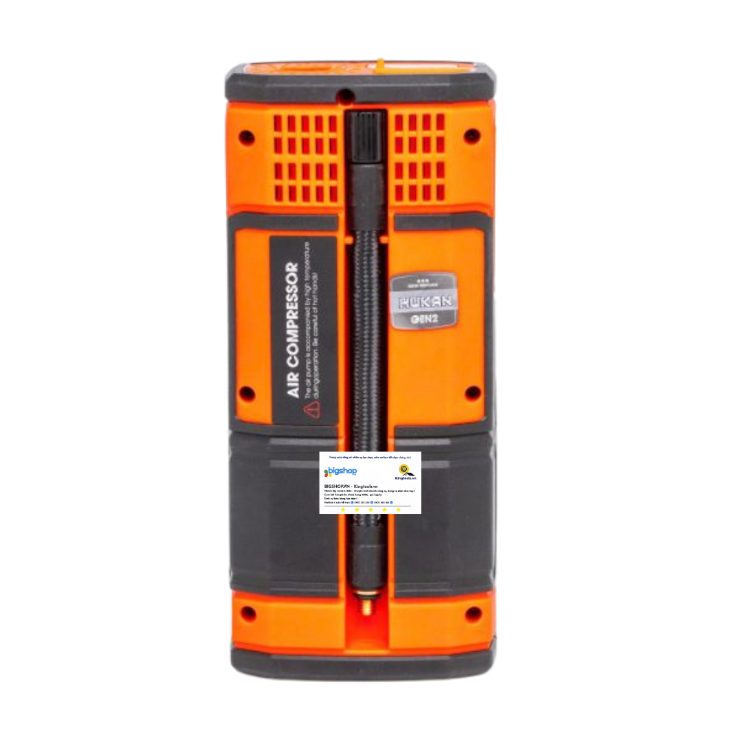 Máy bơm hơi kích bình ô tô HUKAN G2-BKB070W (GEN 2)