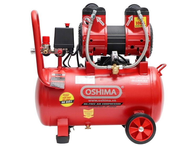 Máy nén khí không dầu Oshima 30-2.0, 30 Lít