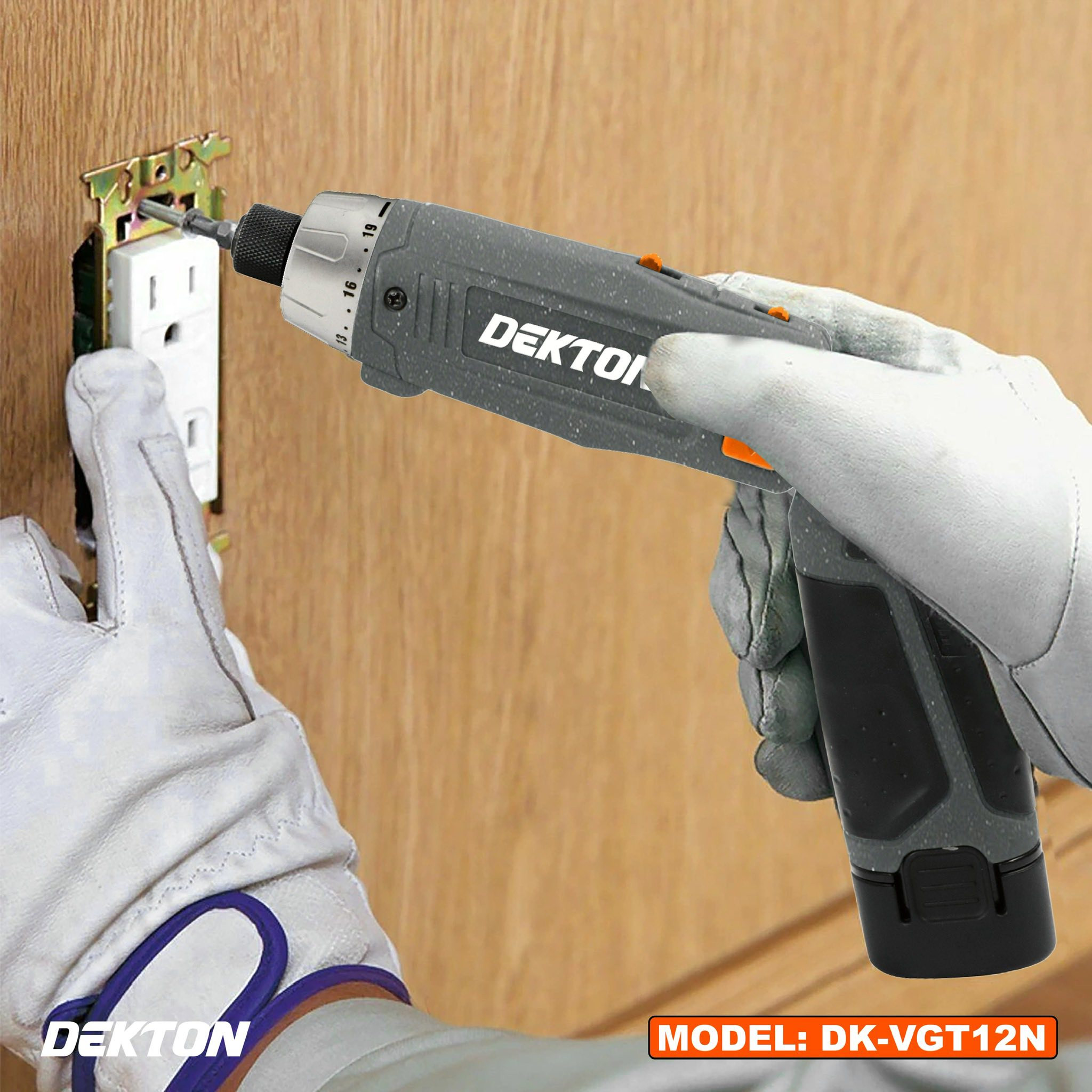 Bộ vít gập trượt dùng pin 7.2V Dekton DK-VGT12N
