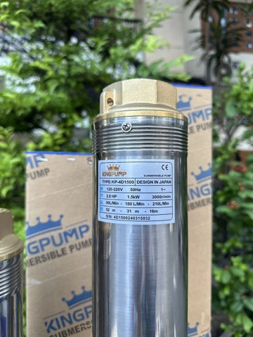 Máy bơm chìm hỏa tiễn 1500W KINGPUMP KP-4D1500 