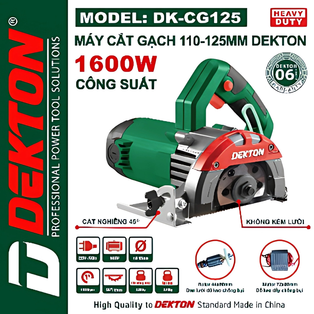 MÁY CẮT GẠCH DEKTON  DK-CG125