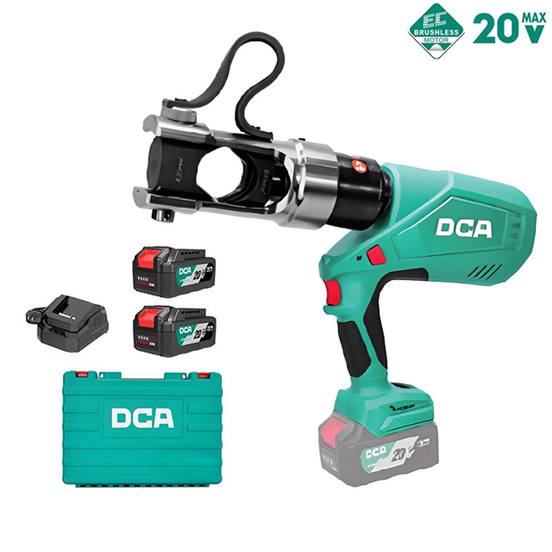 Máy Ép Cos Thủy Lực Dùng Pin 20V DCA  ADYH630EM (2 Pin 4.0Ah & 1 Sạc)
