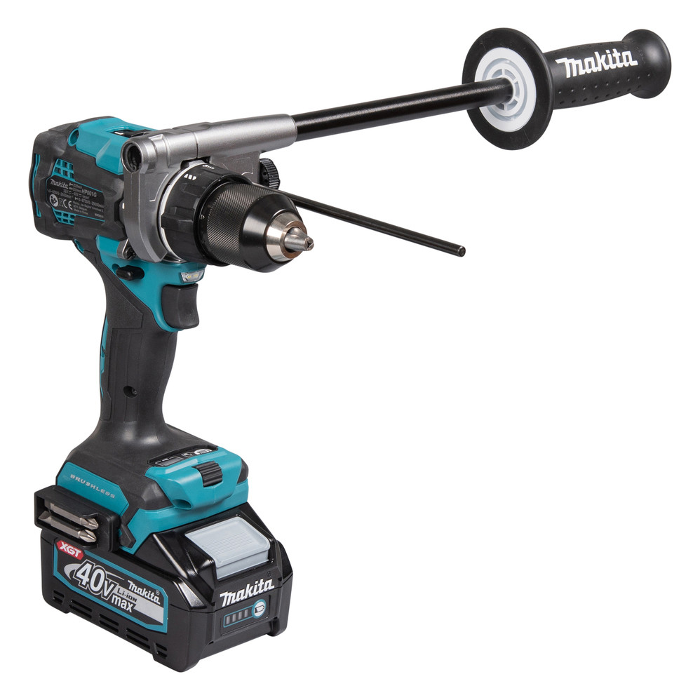 Máy khoan búa vặn vít dùng pin 40V Makita HP001G