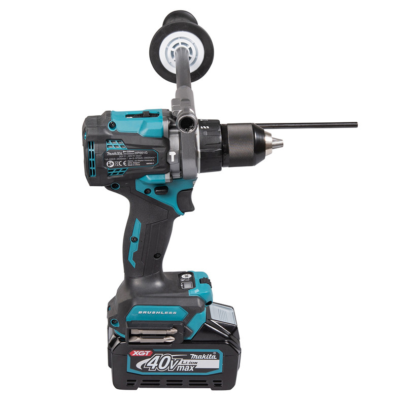 Máy khoan búa vặn vít dùng pin 40V Makita HP001G