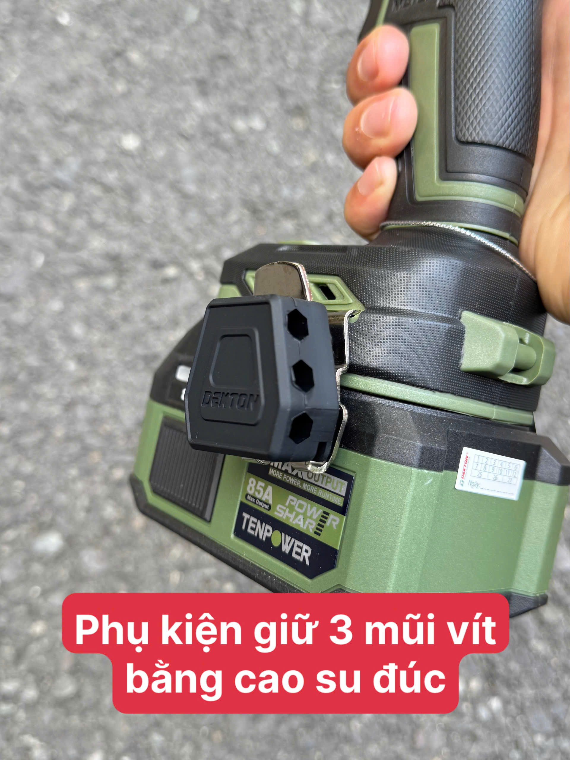 Máy chuyên vít dùng pin Dekton M21-CV268XNCP