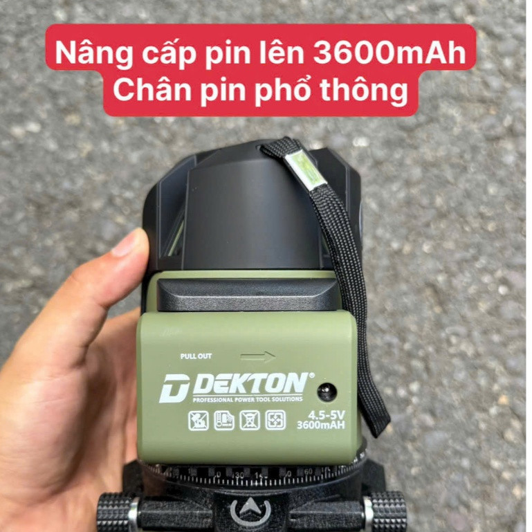 Máy cân mực laser 5 tia xanh DEKTON DK-LS0502XPRO
