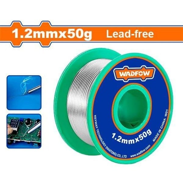 Cuộn dây hàn không chì WADFOW [1.0mm – 1.2mm – 1.5mm] chính hãng