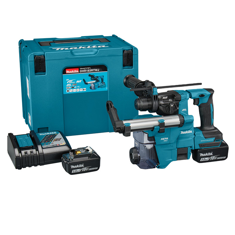 Máy khoan bê tông 18mm dùng pin Makita DHR183
