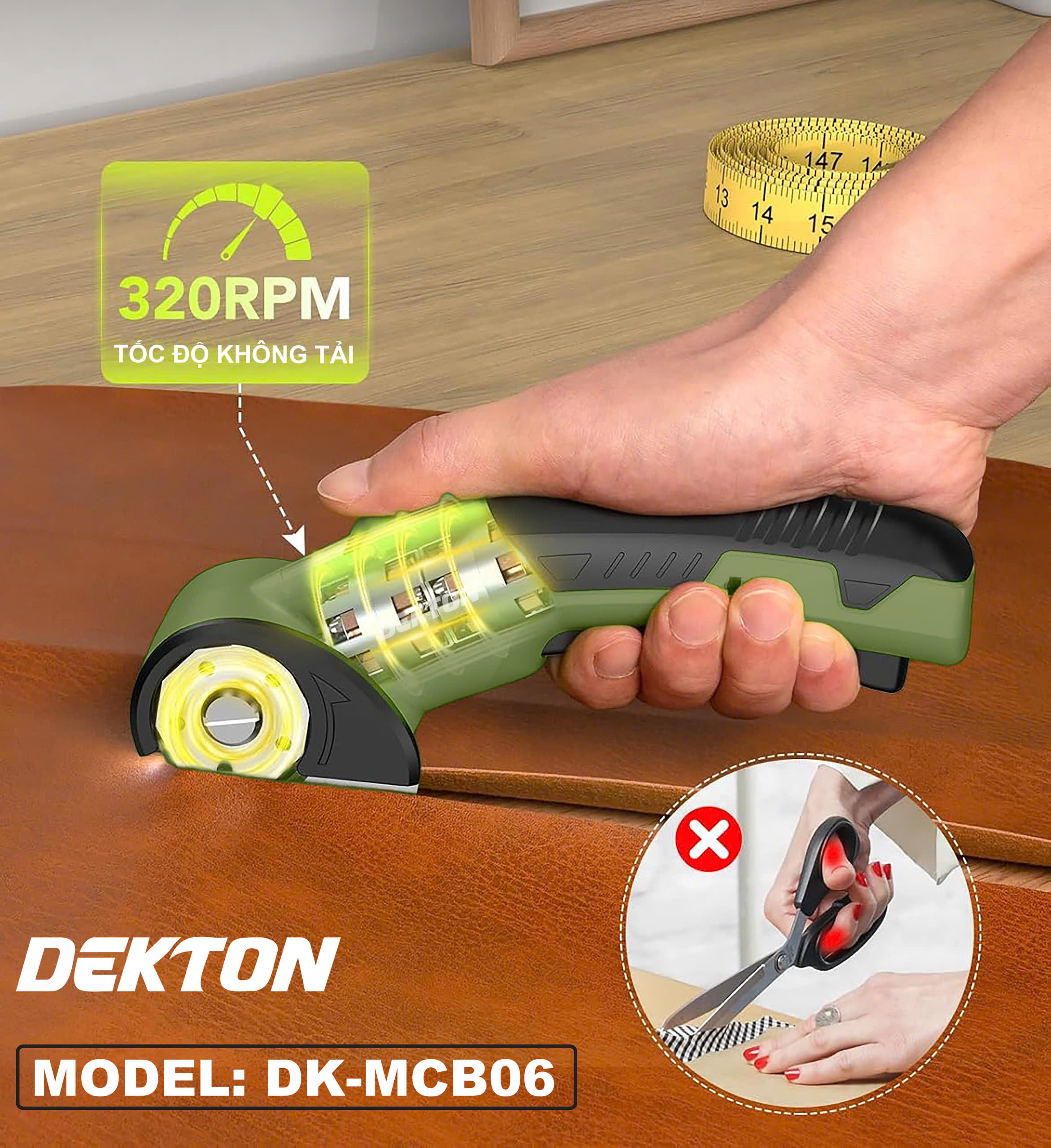 Máy cắt đa năng Dekton DK-MCB06 
