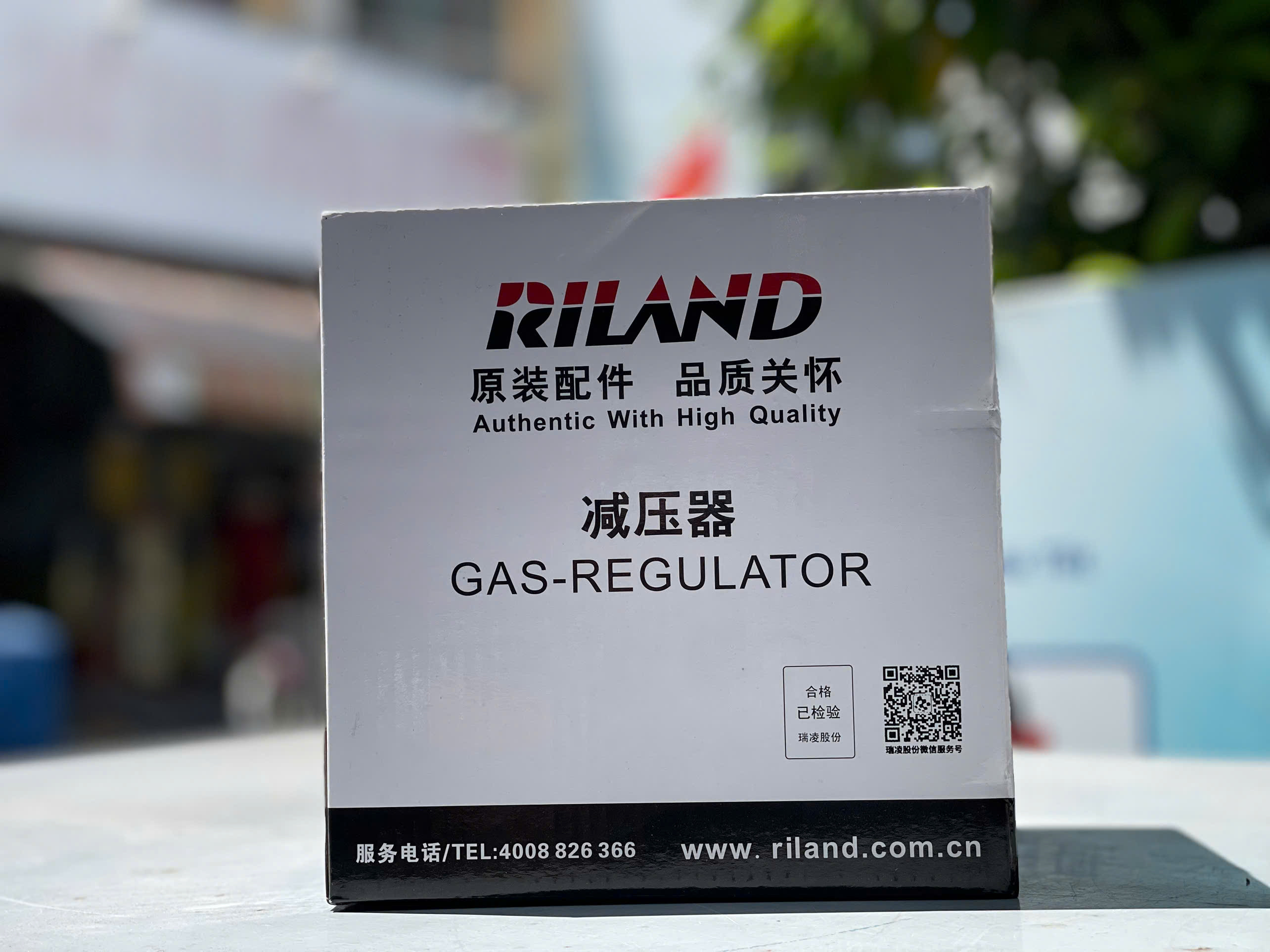 Đồng Hồ Khí CO2, 220V RILAND – Phụ Kiện Máy Hàn MIG