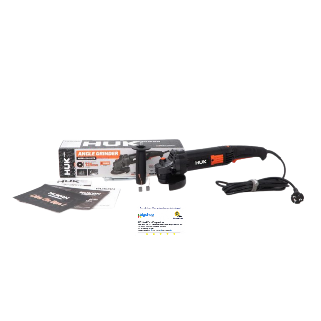Máy mài điện cầm tay HUKAN G3-A125TD (1200W, 125mm)