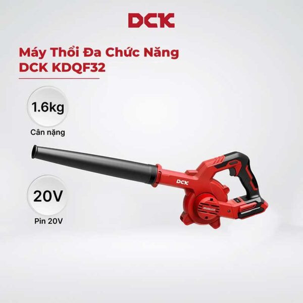 Máy Thổi Khí Dùng Pin DCK KDQF32 – 20V