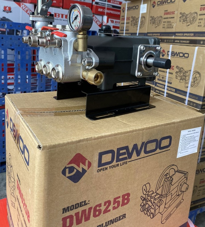 Đầu phun áp lực xịt rửa 7.5HP Piston Sứ DEWOO DW625B