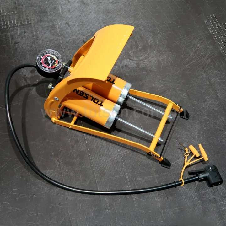 Bơm đạp 2 ống 55×120mm TOLSEN 65510