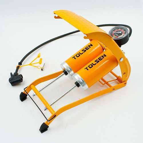 Bơm đạp 2 ống 55×120mm TOLSEN 65510