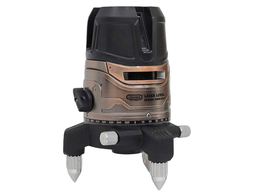 Máy Cân Mực Laser Oshima CM5X-2LS | 5 Tia Xanh, Sai Số ±1mm/5m