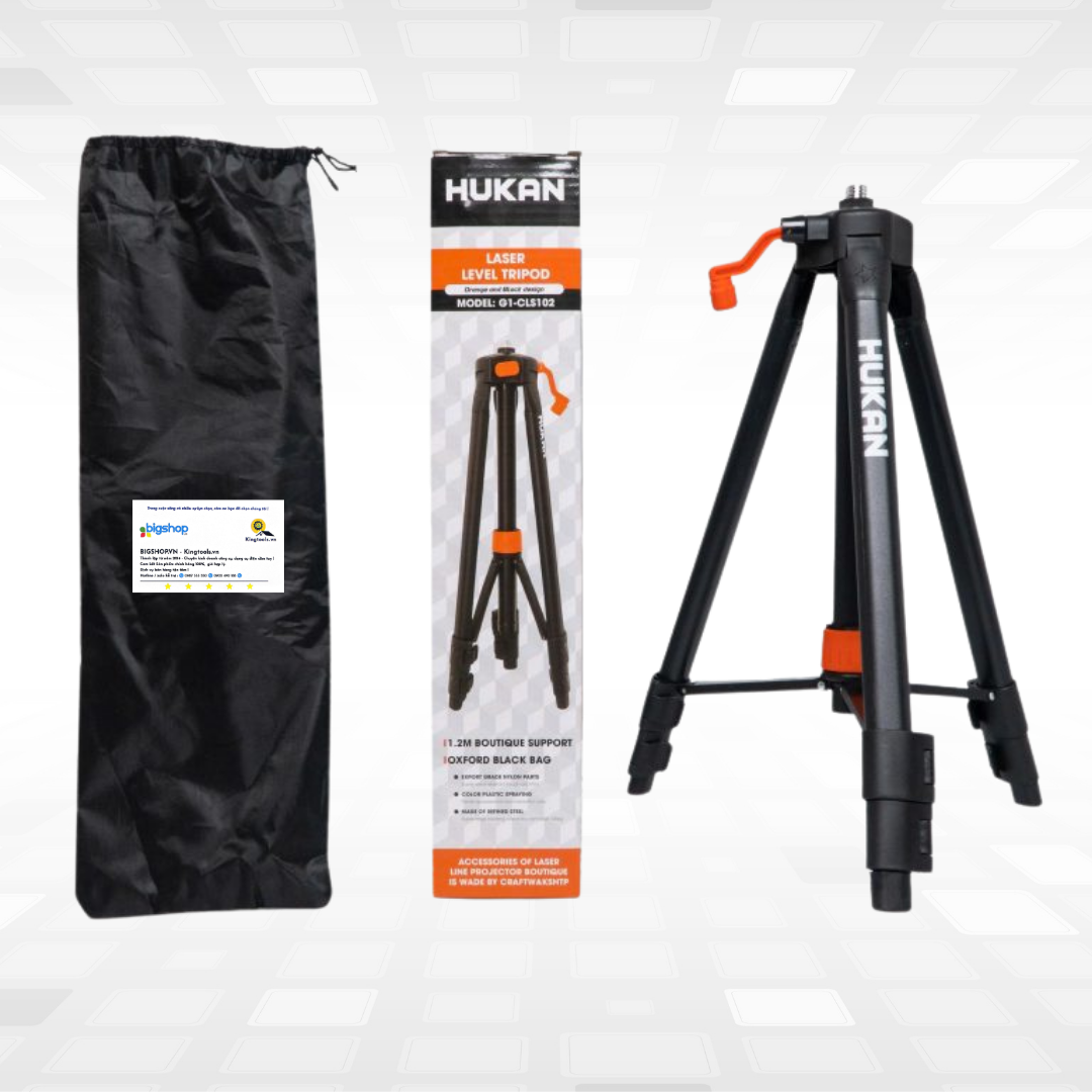 Chân laser màu cam đen HUKAN G1-CLS102 (GEN 1) - Cao tối đa 1.2m