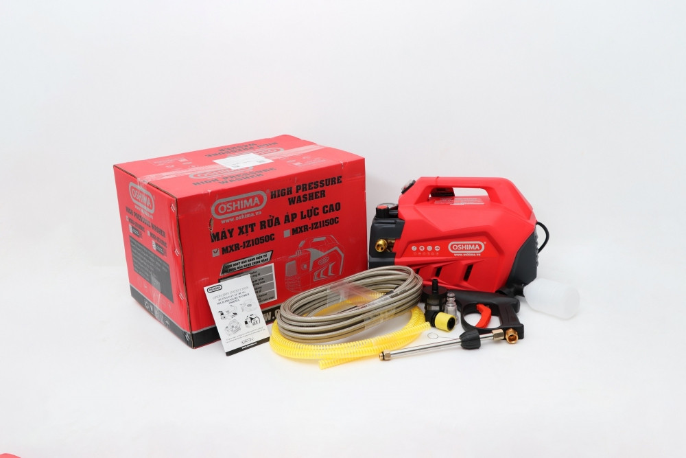 Máy xịt rửa áp lực Oshima MXR-JZ1050C 2900W – Có chỉnh áp