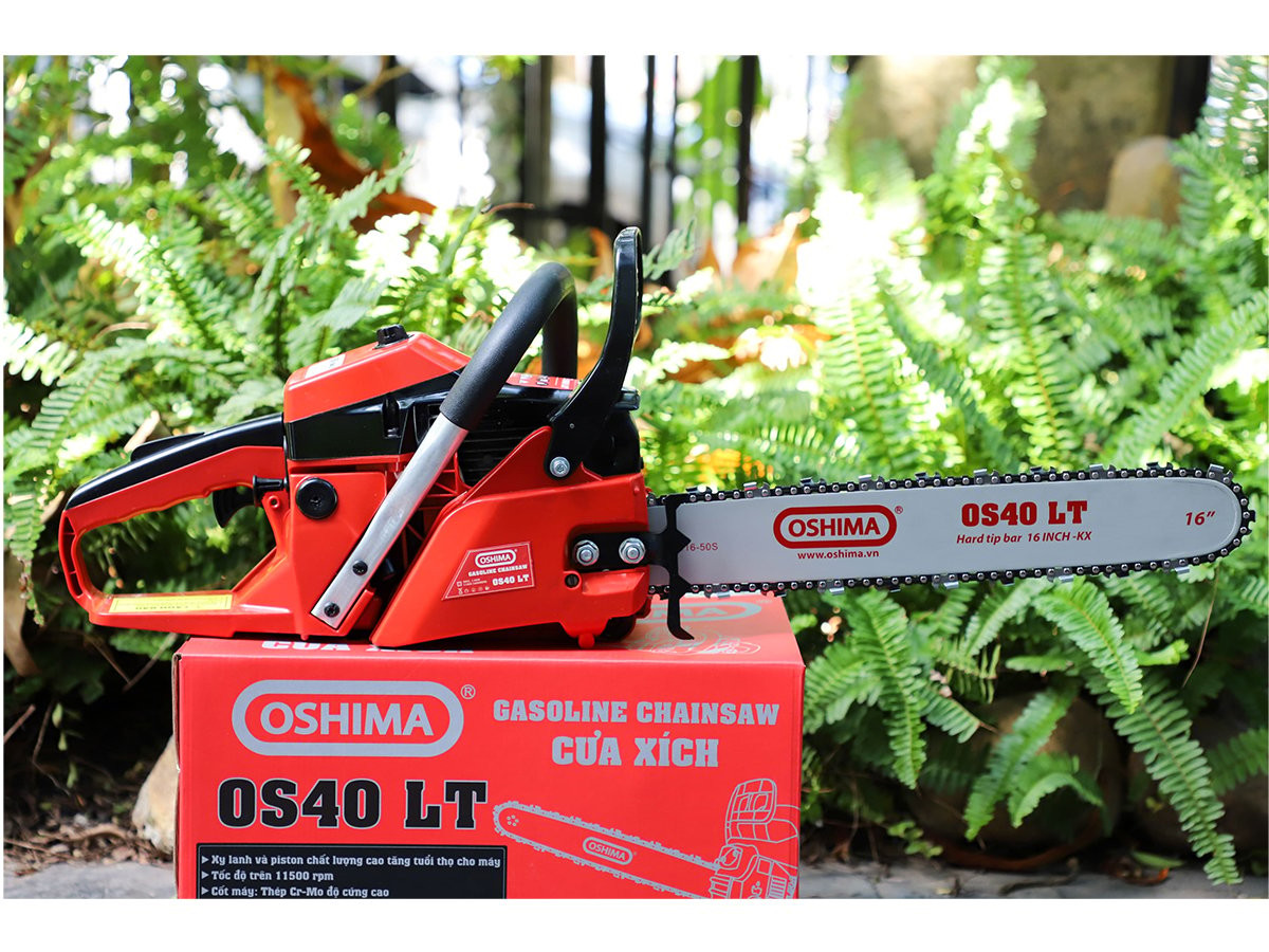 Máy cưa xích Oshima OS40LT – 2 thì, 40cc, lam 16 inch