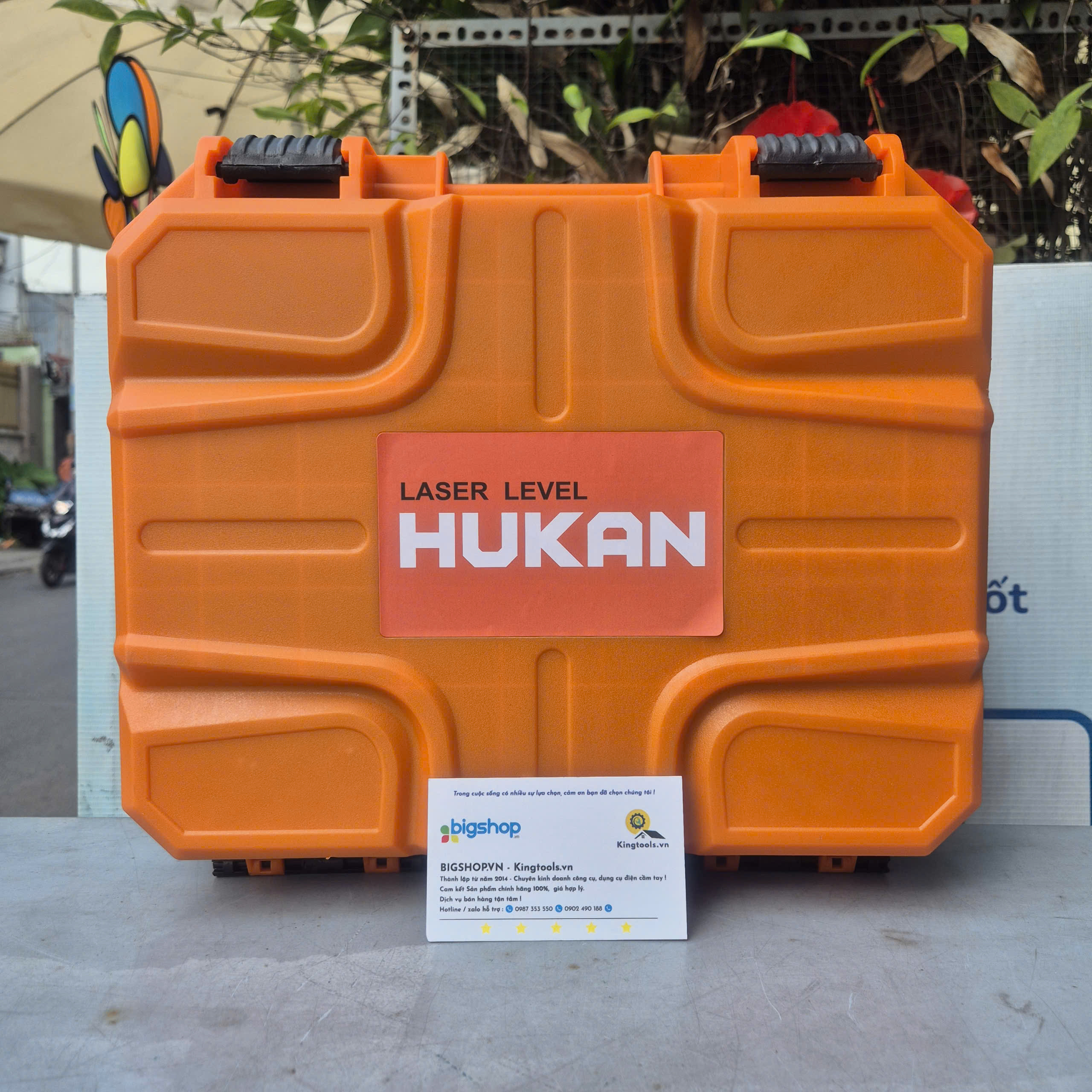 Máy cân bằng laser HUKAN GEN 2 G2-G8 – 12 tia xanh, ±2mm/10m