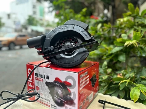 Máy cưa gỗ FICO FC-185A – 950W, lưỡi 185mm, cắt nghiêng 45°