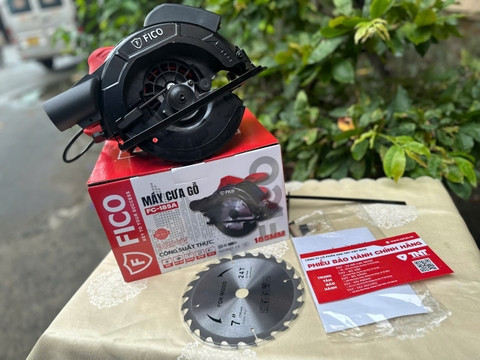 Máy cưa gỗ FICO FC-185A – 950W, lưỡi 185mm, cắt nghiêng 45°